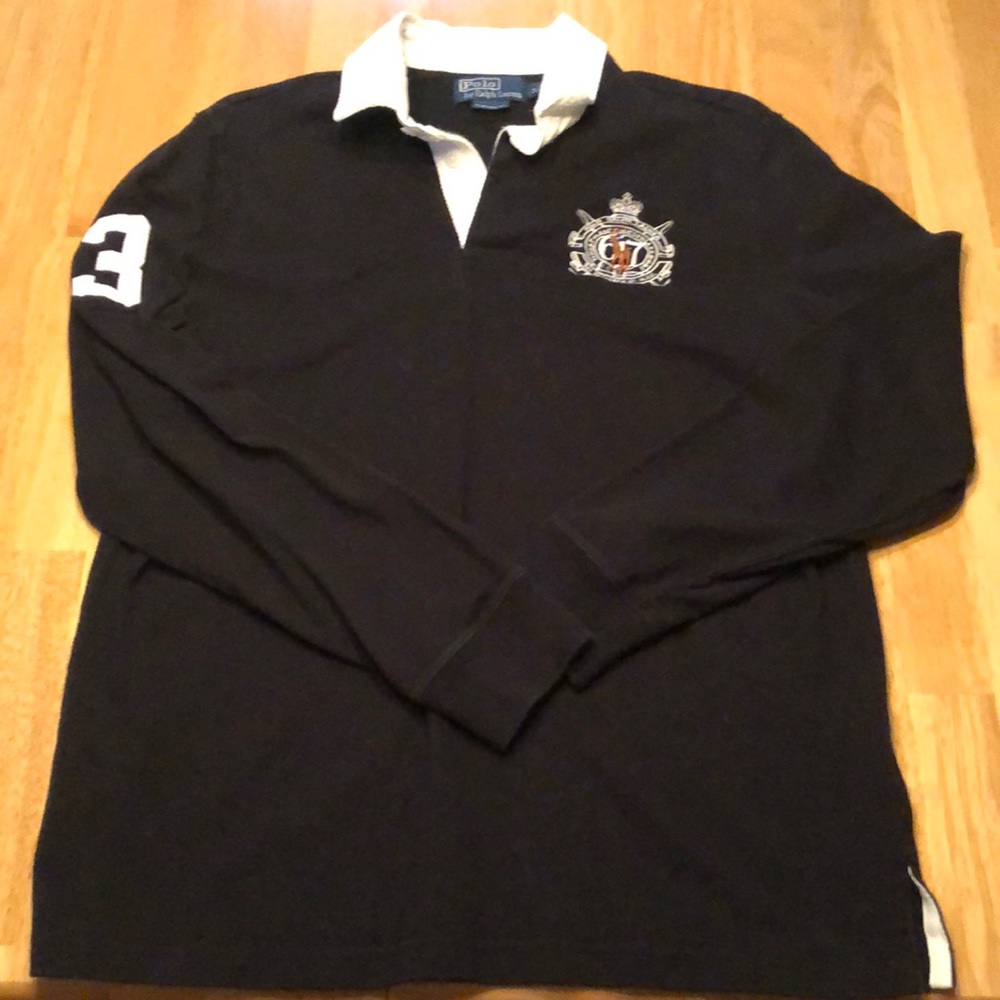 Men’s long sleeve Polo rugby